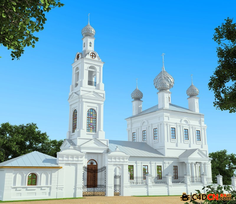 Vvedenskaya church, the Ples.jpg