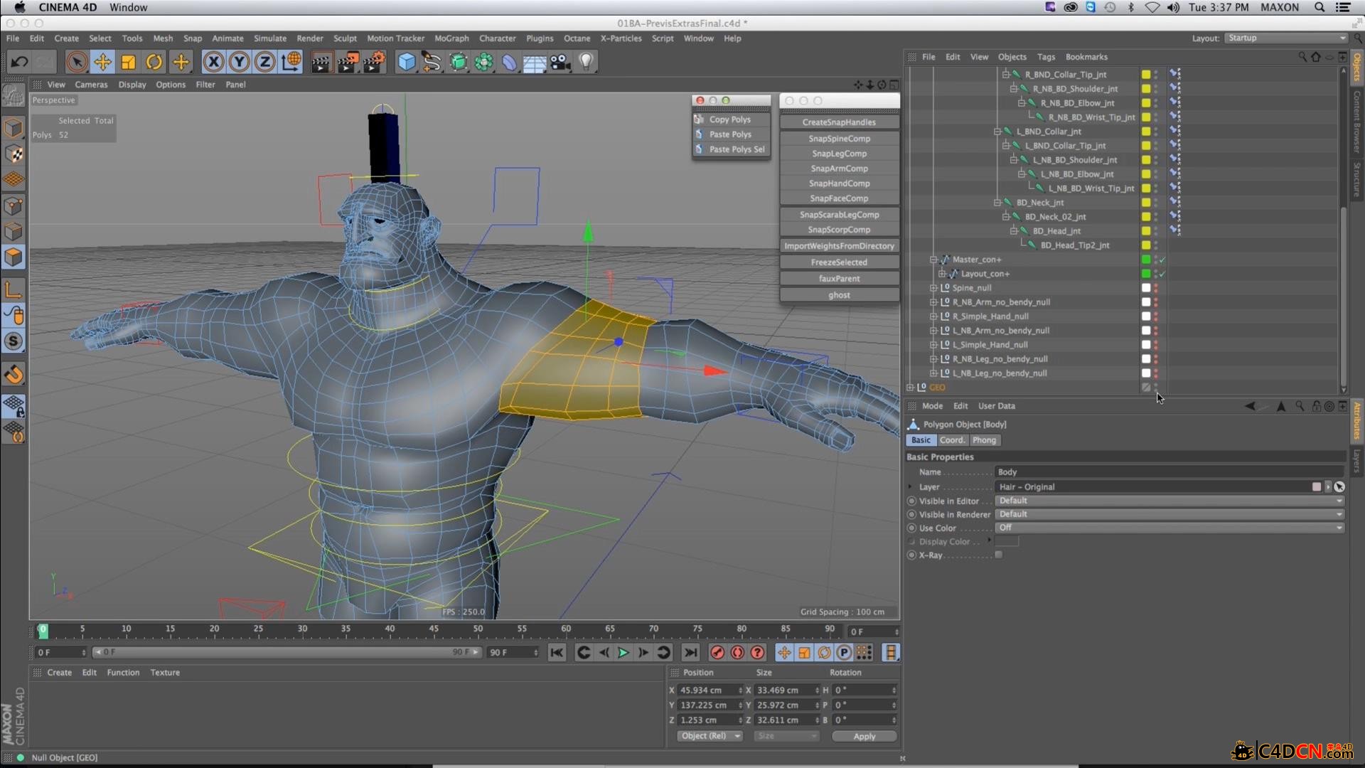 Creating a Character Rigging Pipeline in Cinema 4D_20151018152755.JPG