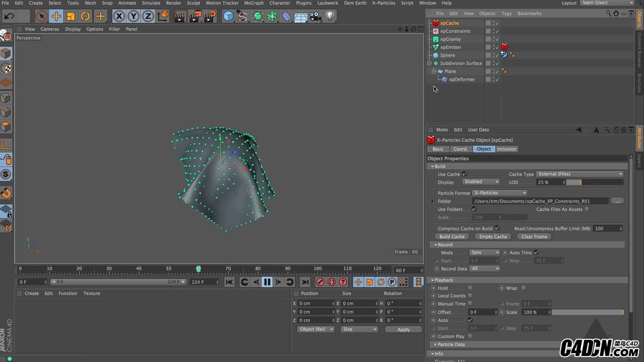 Soft Bodies with X-Particles in Cinema 4D-HD_20160720160024.JPG