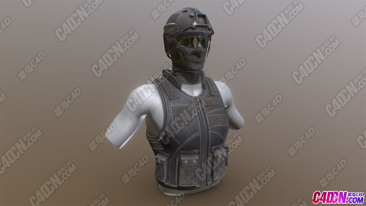 战场士兵防弹背心头盔墨镜遮脸面具 Tactical Gear