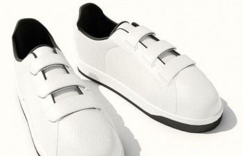 ɫ˶ЬģWhite sports shoes model