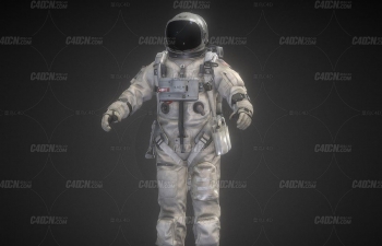 C4D̫Աдʵɫģ Space astronaut