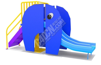 C4Dģ Elephant Slide model