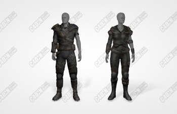 C4DŮսʿģ Leather Armour 3D model