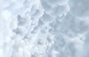 C4D思维粒子制作云层中穿梭动画教程