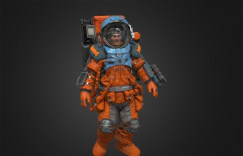 C4DߵĿƻԱģͰ󶨶 Mercenary Astronaut
