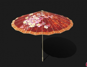 C4DƯйŴӣɡģ Chinese Umbrella
