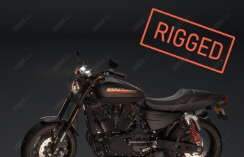 C4D״άɭXR1200XĦгģ Harley Davidson XR1200x Fu