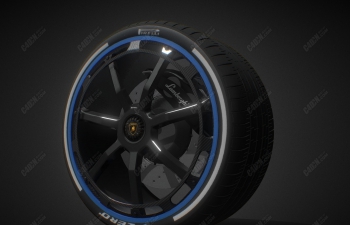 C4D̥ܳģ Wheels - Lamborghini SC20