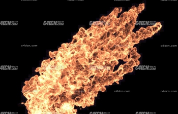 C4D·ȼչ X-Particles ExplosiaFX Fire Trails