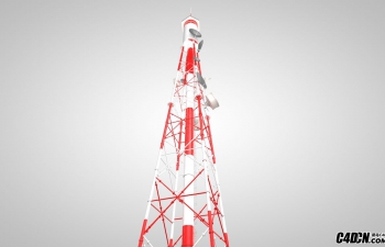 C4D 㲥źģ Radio Tower