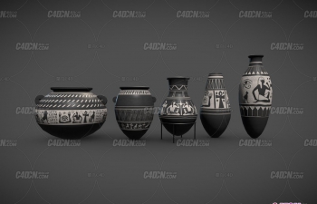 C4DŰչģ Egyptian Pottery
