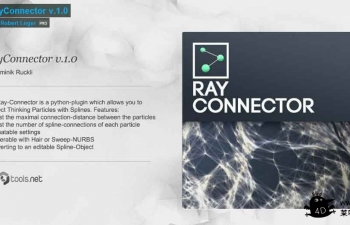 Cinema 4d RayConnector射线连接器R13-15汉化版带教程