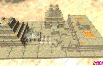 ؿ˷̫ѨŴģ Aztec Style Temple Kit