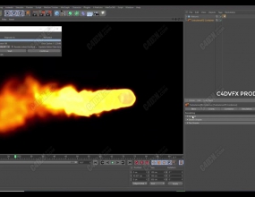 C4Dwļ TurbulenceFD Plugin using wind