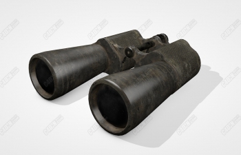 C4Dʽ˫ͲԶģ Binoculars USSR