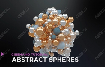C4DСѧƹC4D̳ Abstract Spheres