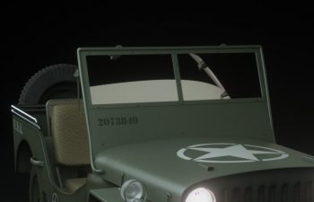 üճԽҰC4Dģ Military jeep off-road vehicle model