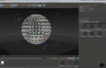 C4DЧ+˶ͼ任ЧCinema 4D Tip Transformer effect with Mograp...