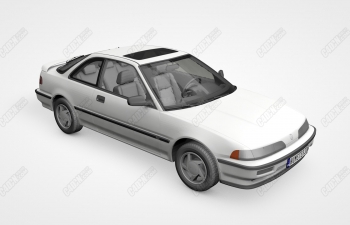 C4Dģ-ک1991 Acura Integra coupe 1991 Model