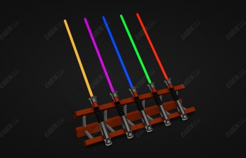 C4Dսʿɫ⽣ģ The 5 Great Jedi Lightsabers M