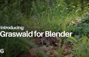 Blender写实植物插件下载 Graswald Pro 1.3.11