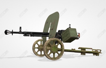C4Dģ ǹ Soviet DShK Machinegun