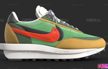 C4DͿЬɫ Nike Sacai LD Waffle Multi Green