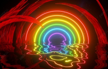 Cinema 4D Octane教程-生成美丽的彩虹