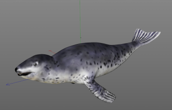 ˹C4Dģ leopard_seal