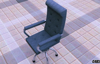 C4D教程 靠背椅子建模