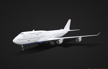 C4D747ɻģBoeing 747