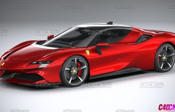 ɫܳģ Ferrari SF90 Stradale 2021