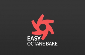 C4D快速烘焙Octane渲染器模型脚本 Easy Octane Bake