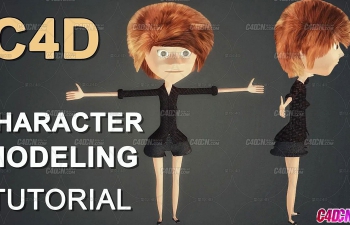 C4Dｨģ̳ Doll Simple Character Modeling