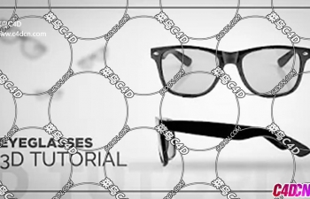 C4D۾ģ̳ Eyeglasses 3D Modeling Tutorial | Cinema 4D