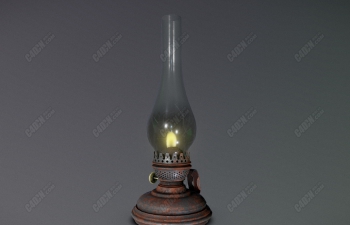 C4Dսʽú͵ģ Kerosene Lamp
