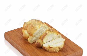 C4DгɼƬƬʳƷģ(ʺͼ) Sliced bread slices food model