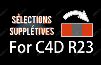 C4D超强多条件间隔选择选集辅助插件汉化版 vonc selsu Selections Suppletives for C4D R21-23