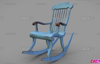 C4DҡҡλҾģ Rocking chair