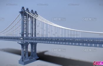 LowPolyٴģ Manhattan Bridge