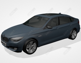 C4Dɫ5ϵģ BMW 5 series Gran Turismo 2011 3D Model