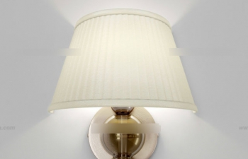ϵֱڵ3Dģ Lampshade wall light soft light 3D model