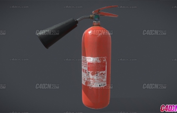 灭火器消防器材模型 Fire Extinguisher