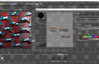Redshift渲染器制作循环动画渲染C4D教程