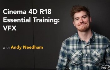 C4D R18సѵ̳ Lynda - CINEMA 4D R18 Essential Training VFX