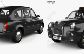 C4DӢLTI TX4⳵ģ LTI TX4 London Taxi 2006 3D Mod
