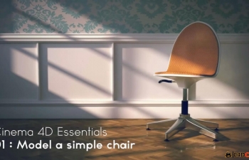 C4Dתӽģ̳ Essentials. Modeling a chair