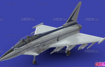 C4D̨ս·ɻģ Eurofighter Typhoon