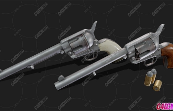 C4DСǹģ Colt Single Action Cavalry Revolver